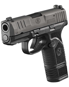 FN 66101420 Reflex 9mm Luger 10+1 3.30" Micro-Compact Frame Black PVD Serrated Steel Slide w/Picatinny Rail Stippled Grip Ambidextrous