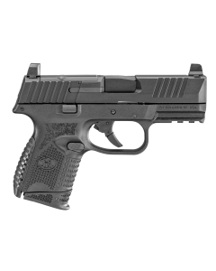 FN 66100571 509C MRD 9mm Luger 15+1/12+1, 3.70" Black Recessed Target Crown Steel Barrel, Black PVD Optic Ready/Serrated Steel Slide & Polymer Frame w/Picatinny Rail, Ambidextrous