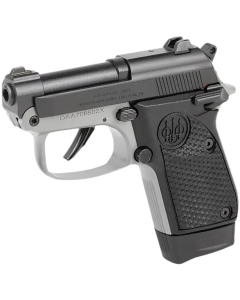 Beretta USA J20X22R8 20X Bobcat You're On Your Own 22 LR 8+1 2.40" Black Steel Barrel, Gray Cerakote ELS/Serrated Steel Slide, Black Polymer Frame w/Beavertail, Helica Texture Grip