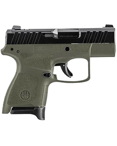 Beretta USA JAXN9278A1 APX A1 Carry Micro-Compact Frame 9mm Luger 8+1 3" Blued Steel Barrel, Black Serrated Steel Slide, OD Green Polymer Frame, Polymer Grip